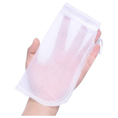 Drawstring aquarium filter media bags